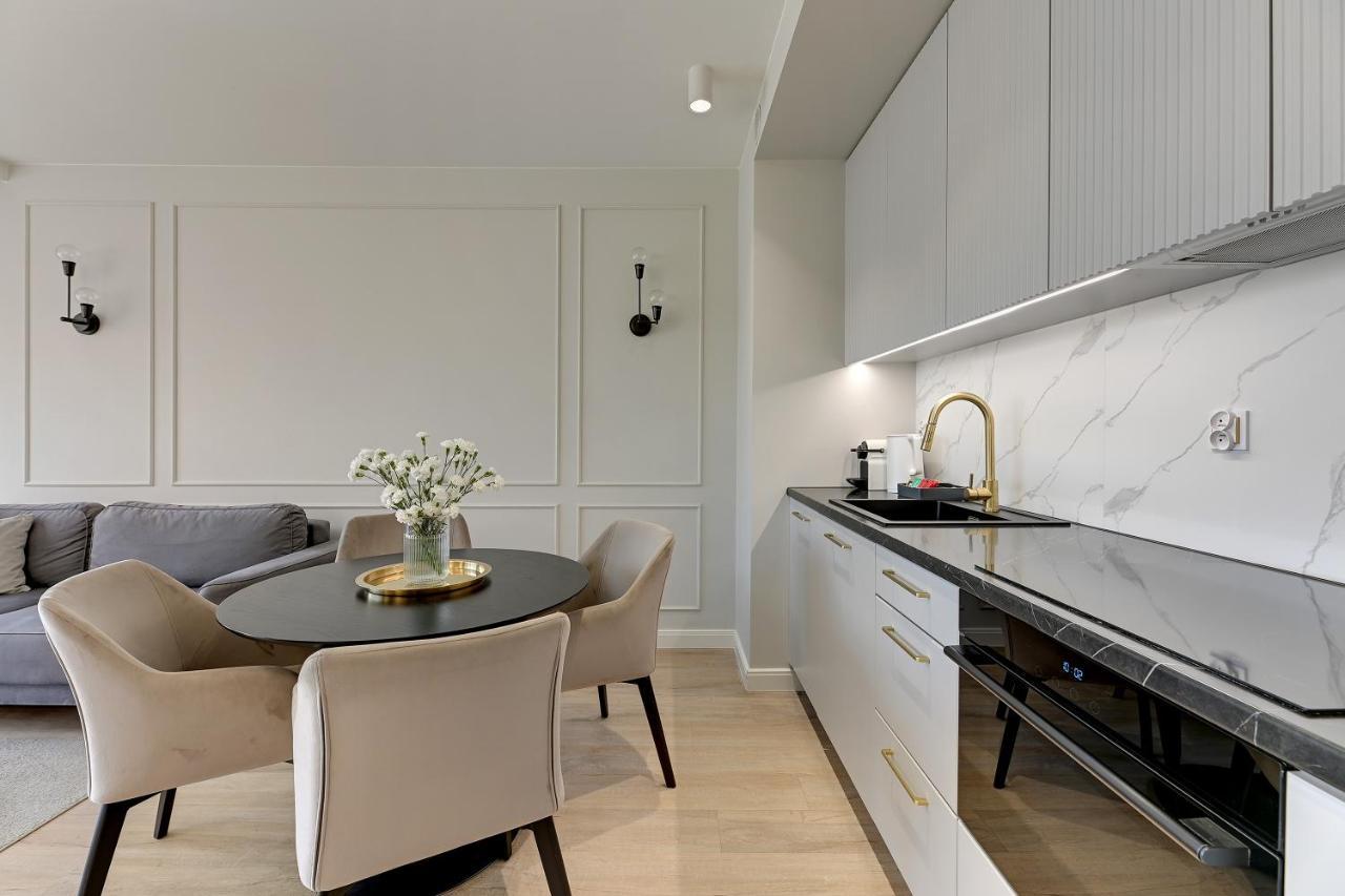 Grano Residence Riverview - Pool, Gym & Spa By Downtown Apartments Gdansk Bagian luar foto