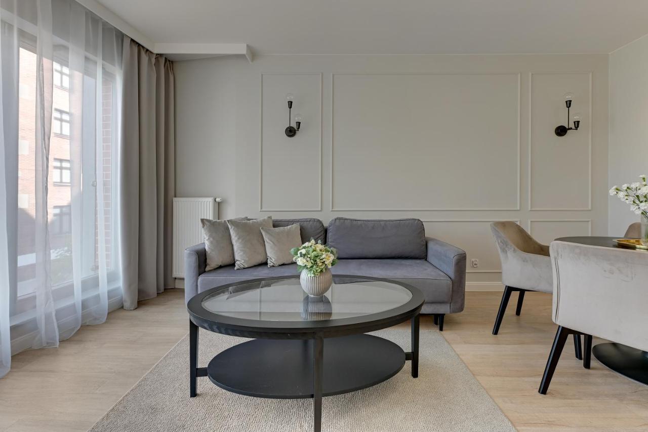 Grano Residence Riverview - Pool, Gym & Spa By Downtown Apartments Gdansk Bagian luar foto